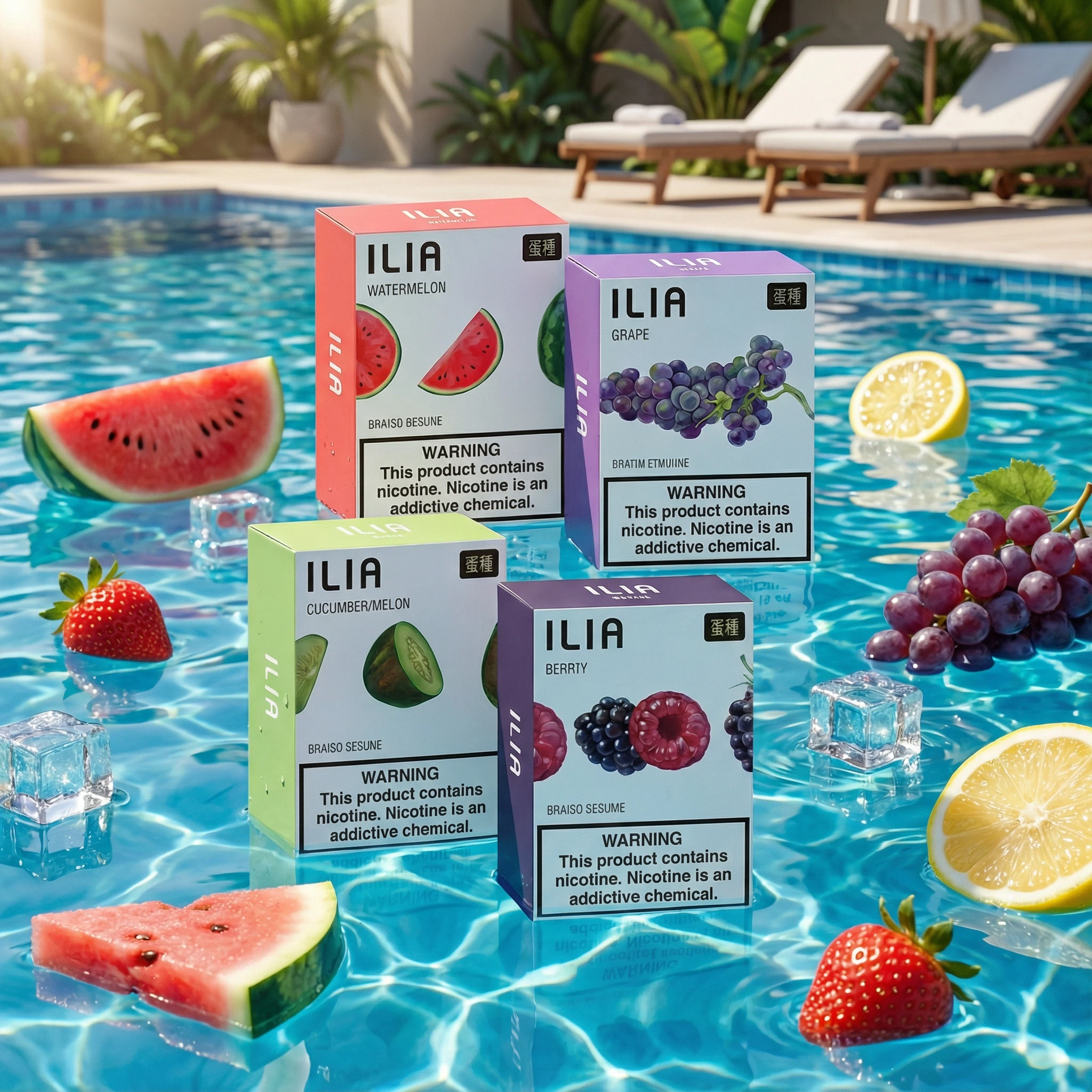 ILIA煙彈 | 哩亞一代發光煙彈 | 適配一代主機 | 30種口味推薦 | 2.5ml*3顆入 | 台灣現貨