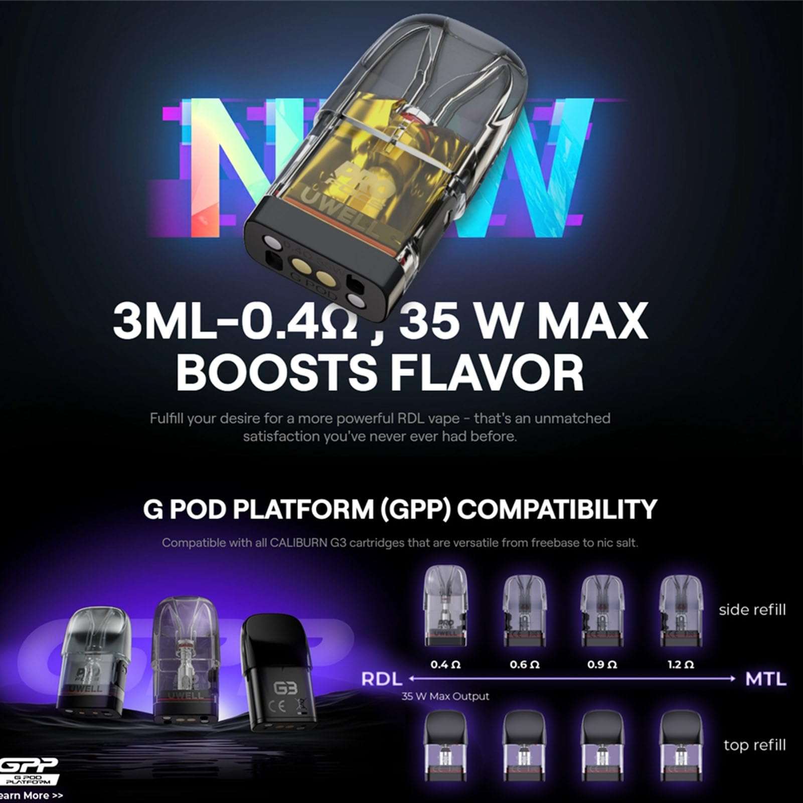 Caliburn G3 Pro 電子煙在線購買